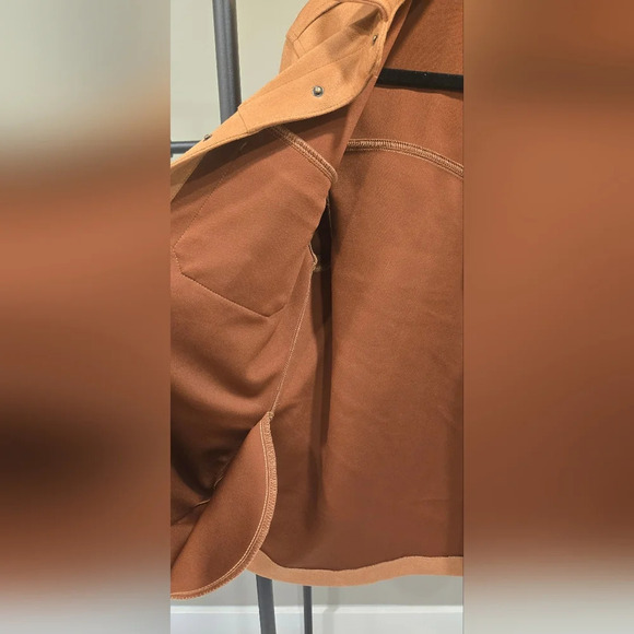 NWT Frye Men's Brown Faux Suede Jacket - Picture 8 of 8